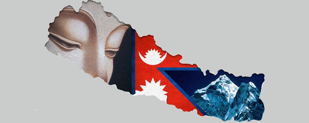 nepal-flag-and-map